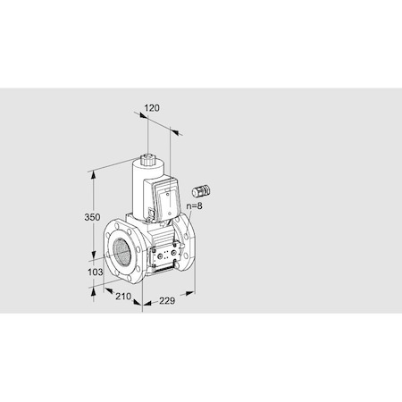 Honeywell Kromschroder VAS8100F05NW3E/PP/PP KS88204177
