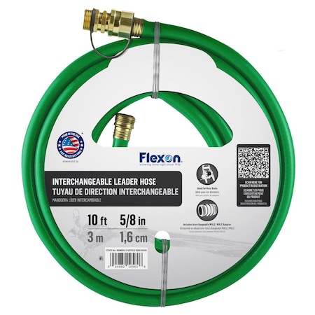 Flexon Flexon 5/8 in. D X 10 ft. L Medium Duty Leader Hose REM10ACE