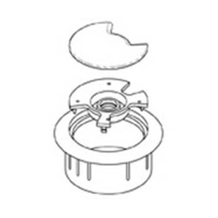 Gourmetgalley 2 in. dia Hole Grommet, Almond GO2584892