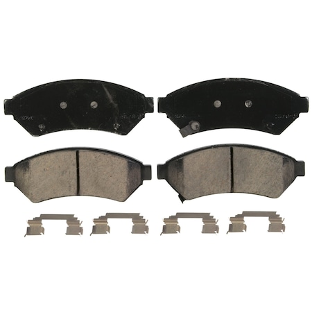 Wagner Brake QuickStop Front Disc Brake Pad Set Ceramic,  ZD1075