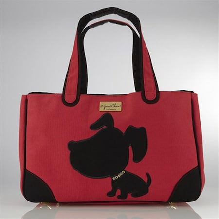 Fancy Feline Doggie Style Canvas- Red FA3555581