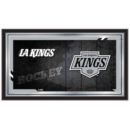 Holland Bar Stool Co Los Angeles Kings 15" x 26" Hockey Collector Mirror by Holland Bar Stool Company MColLAKing
