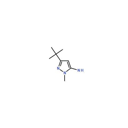 Ak Scientific 3-(tert-Butyl)-1-methyl-1H-pyrazol-5-amine (5g), CAS 118430-73-2 Y7189-5g