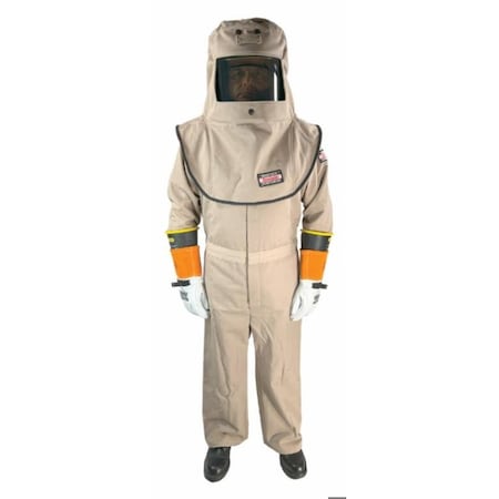 Cementex 40Cal Coverall Kit w/Vent: 3X2 with Class 2 Glove Kit HRC4-CKV-3X2