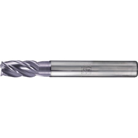 Pferd PFERD Chamfered End Mill, 4 flutes, 5/16'' Dia, 5/8'' APMX, 2-1/2'' OAL, cylindrical shank 23003047
