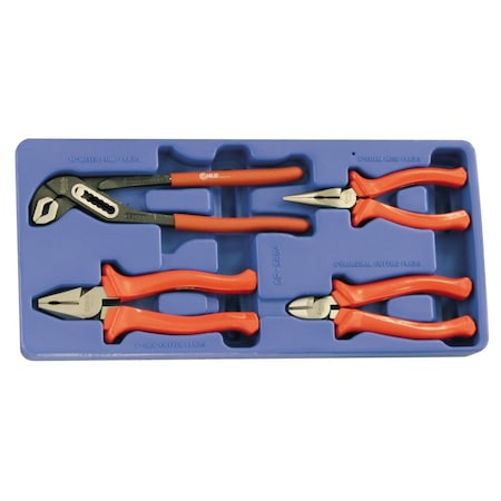 Genius Tools 4PC General Purpose Pliers Set CP-5804