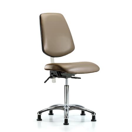 Blue Ridge Ergonomics Vinyl Clean Room Chair BR-NCR-VMBCH-MB-CR-T0-A0-NF-RG-8809
