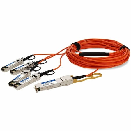 Add-On MSA COMP AOC 1M 40G ACTIVE FIBER QSFP-4SFP-AOC1M-OE-AO