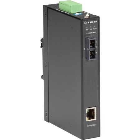 Black Box Black Box Media Converter, Ethernet to Multimode Fiber SC LGC281A