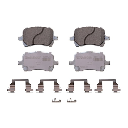 Wagner Brake OEX Front Disc Brake Pad Set Premium Ceramic,  OEX1160