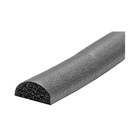Auveco 3/8in Half Round Sponge Rubber, 50PK 4737