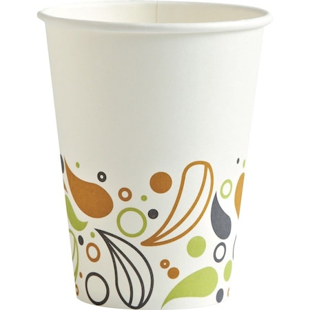 Boardwalk Deerfield Printed Paper Hot Cups, 12 oz, PK1000 BWKDEER12HCUP