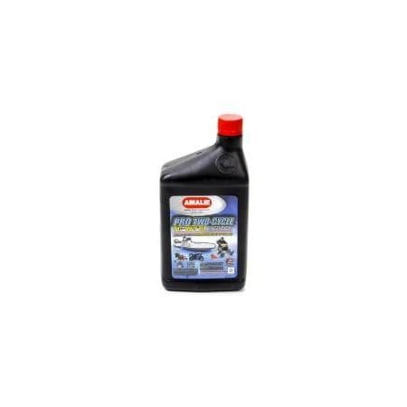 Amalie 1 qt. Two-Cycle TC-W3 RL Engine Oil AMA62736-56