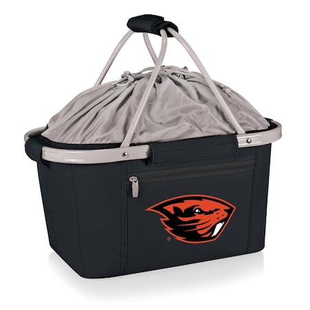 Picnic Time Family Of Brands NCAA Oregon State Beavers Metro Shopping Basket - Insulated Picnic Basket 645-00-175-484-0