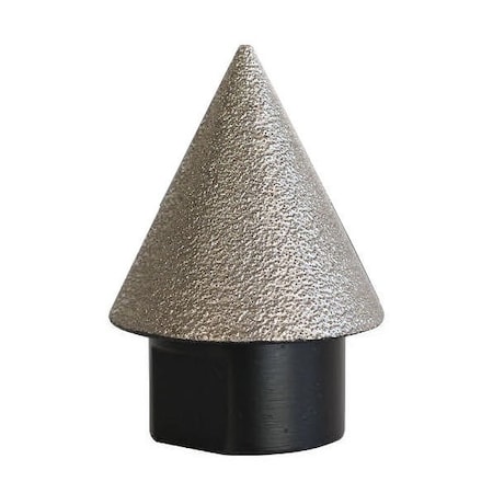 Pearl Vacuum Brazed Diamond Cone 1-3/8in 5/8in-11 PAVBC PAVBC138