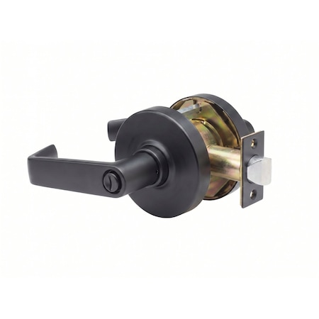 Trans Atlantic Co. LHV Series Heavy-Duty Commercial Cylindrical Lever, Grade 1 Privacy in Oil-rubbed Bronze DL-LHV40-US10B