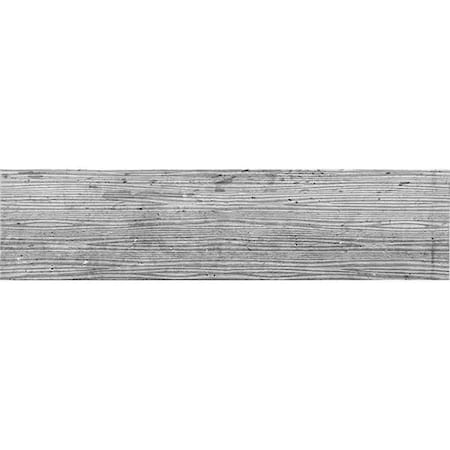 Apollo Tile Artisana 3x12 in. Gray Textured Limestone Etched Linear Wave Elongated Subway Tile, 20PK APLEFT8802GRA