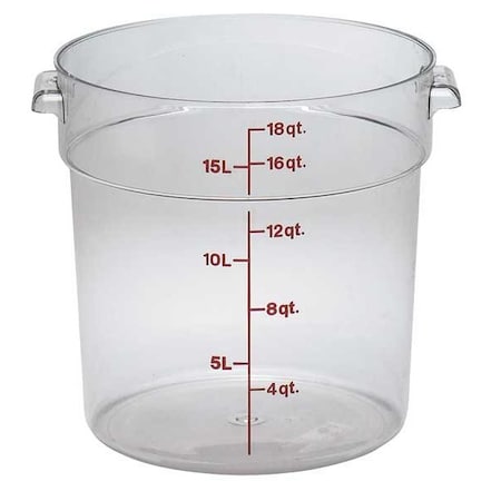 Cambro Food Storage Containers, PK 6 CARFSCW18135