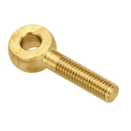 Ampg Fixed Rod End, Brass, Plain, 12 mm OD ZEBM5X30-BR