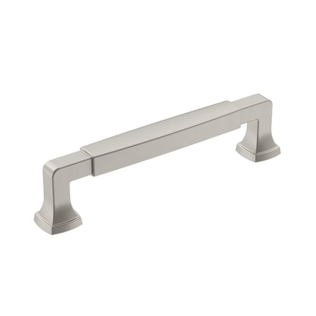 Amerock Stature 5-1/16 in 128 mm Center-to-Center Satin Nickel Cabinet Pull BP36888G10