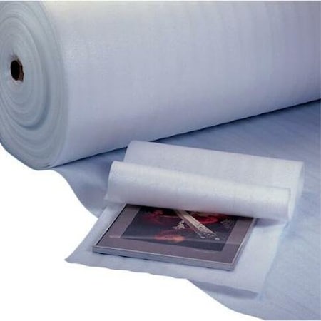 Box Packaging Air Foam Rolls 24W x 1250L x 1/16 Thick White 3/Pack FW116S24