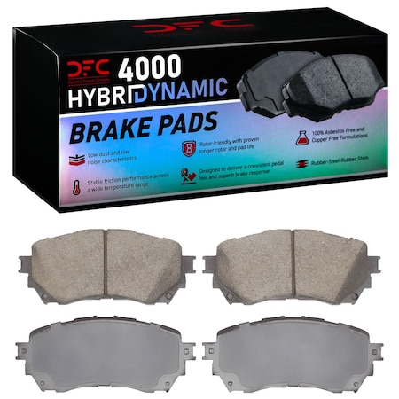 Dynamic Friction Co DFC 4000 HybriDynamic Brake Pads 4000-1711-00