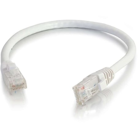 C2G 6IN CAT6 SNAGLESS UTP CABLE-WHT 959