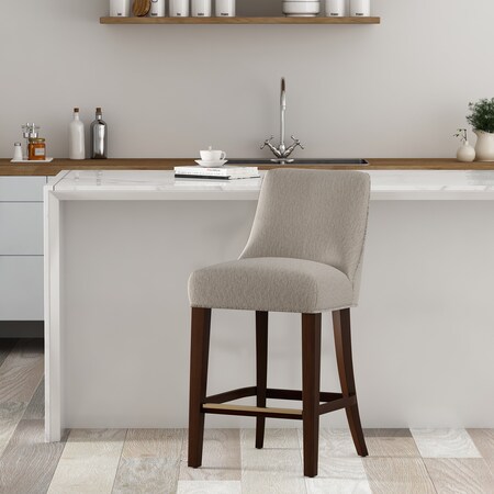 Manhattan Comfort Beever Counter Stool  in Taupe CS024-TP