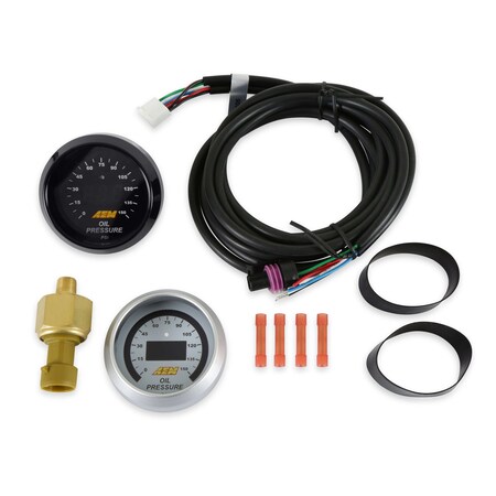 Aem Electron Gauge Oil Pressure 30-4407