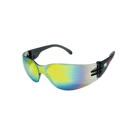 Pri Max Rainbow Lens Safety Glasses, Frameless and Scratch Resistant SG10RB