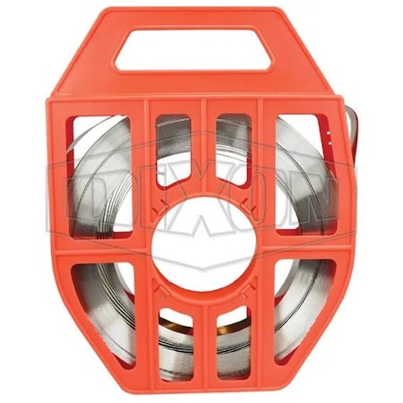 Dixon The Right Connection Band And Buckle Banding, 100 ft L x 3/4 W x 0.03 in Thick ST206R