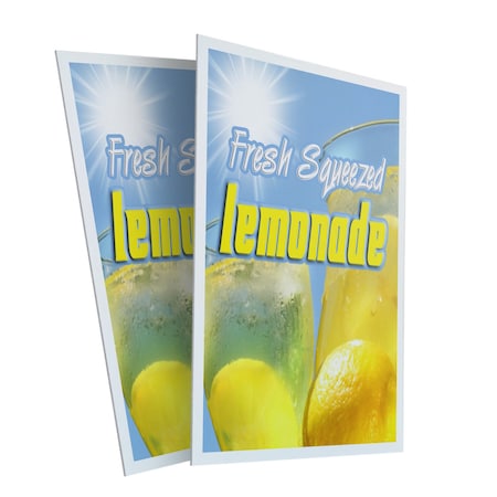 Signmission Lemonade, Plastic Signs Only 24 Inch x 36 Inch, Corrugated Plastic, 2PK CSB-2436-2PACK-Lemonade