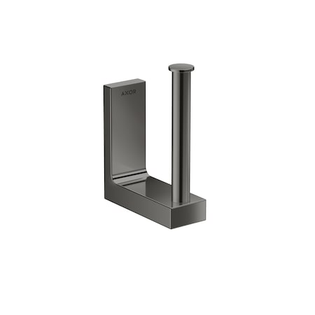 Axor Universal Rectangular Spare Roll Holder in Polished Black Chrome 42654330