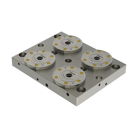 Jergens Subplate, Steel, 18.5 lb 30111