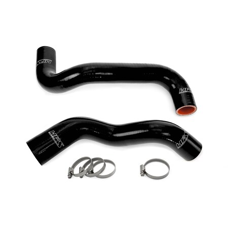 Hps Performance High Temp Reinforced Silicone Radiator Coolant Hose Kit, Black, 57-1276R-BLK