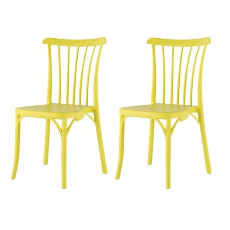 Lagoon Rio Resin Stackable Windsor Back Dining Chair, 2PK 7062Y7-SSTOS