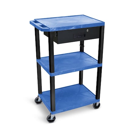 Luxor Plastic, 42.5 in L, 24 in W, 42.5 in H UCPL1-B-WTD