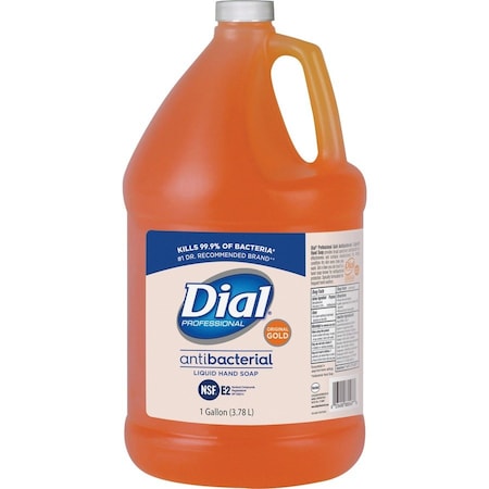 Dial Professional Gold Antibacterial Liquid Hand Soap, 1 gal, 4PK 88047