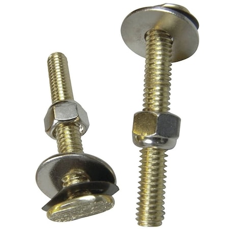 Danco Closet Bolt, Brass 43805