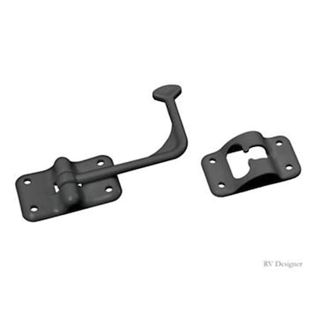 Overtime Door Holder Plastic, Black OV353977