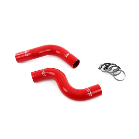 Hps Performance High Temp Reinforced Silicone Radiator Coolant Hose Kit, Red,  57-2109-RED