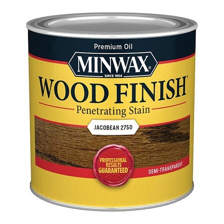 Minwax Wood Stain, 0.5 pt, Jacobean 227504444