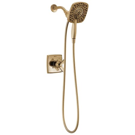 Delta Ashlyn Monitor 17 Series Shower Trim With In2Ition Two-In-One Shower In Champagne Bronze T17264-CZ-I