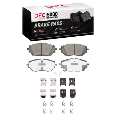 Dfc 5000 Advanced Disc Brake Pad Set,  1551-2065-01