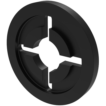 Southco Fast Lead Receptacle, Medium Size, Nylon, Black 17-10054-42