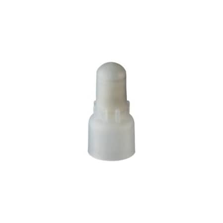 Panduit Crimp Wire Connector, 10 AWG Max, Clear, Nylon Insulation, 600 V, 100 PK JN418-212-CN