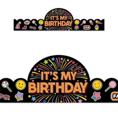 Creative Teaching Press Core Decor Happy Birthday Crowns, 30PK 11015