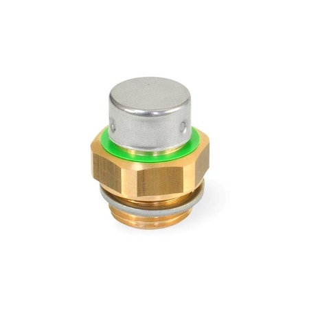 J.W. Winco GN881-G3/4-200-MS-M BREATHER VALVE BRASS 881-G3/4-200-MS-M