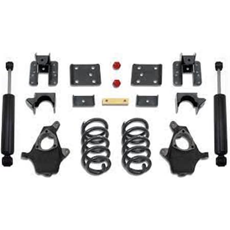 Whole-In-One 0.6 in. Lowering Kit with maxtrac Shocks for 2007-2013 New GM 1500 2-4WD WH1841929