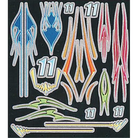 Snag-It Neon Stripes Dry Transfer SN2134353